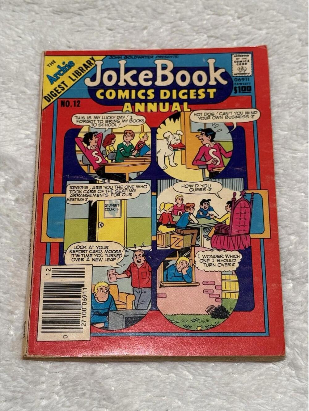 Archie Joke Book Comics Digest Annual #12 Archie Digest Library 1983